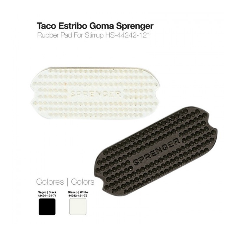 TACO ESTRIBO GOMA SPRENGER HS-44242-121-72