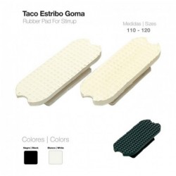 TACO ESTRIBO GOMA 21108R-110 PAR