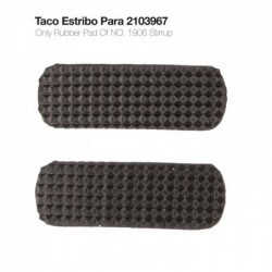 TACO ESTRIBO PARA 2103967 NEGRO PAR