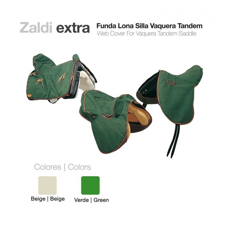 FUNDA LONA ZALDI EXTRA VAQUERA TANDEM