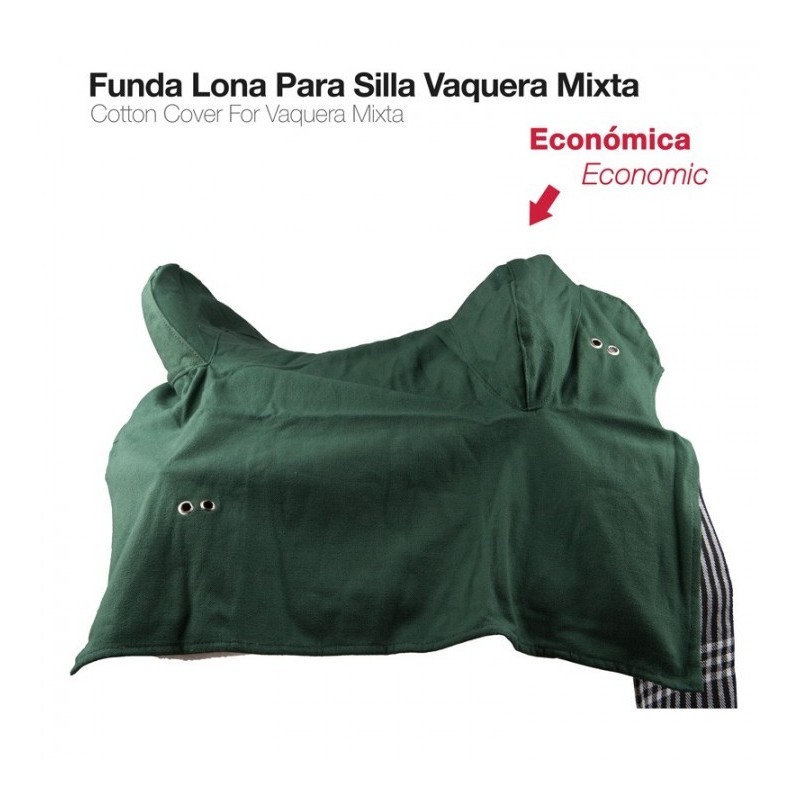 FUNDA LONA VAQUERA MIXTA ECO. VERDE