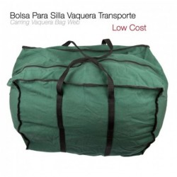 BOLSA SILLA VAQUERA TRANSPORTE. ECO. VERDE