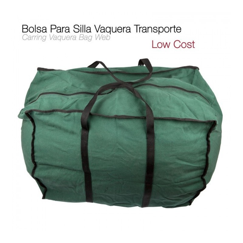 BOLSA SILLA VAQUERA TRANSPORTE. ECO. VERDE