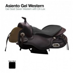 ASIENTO GEL SEAT SAVER WESTERN NEGRO