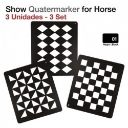 QUATERMARKER PARA CABALLO SHOW JUEGO 3 UNIDADES