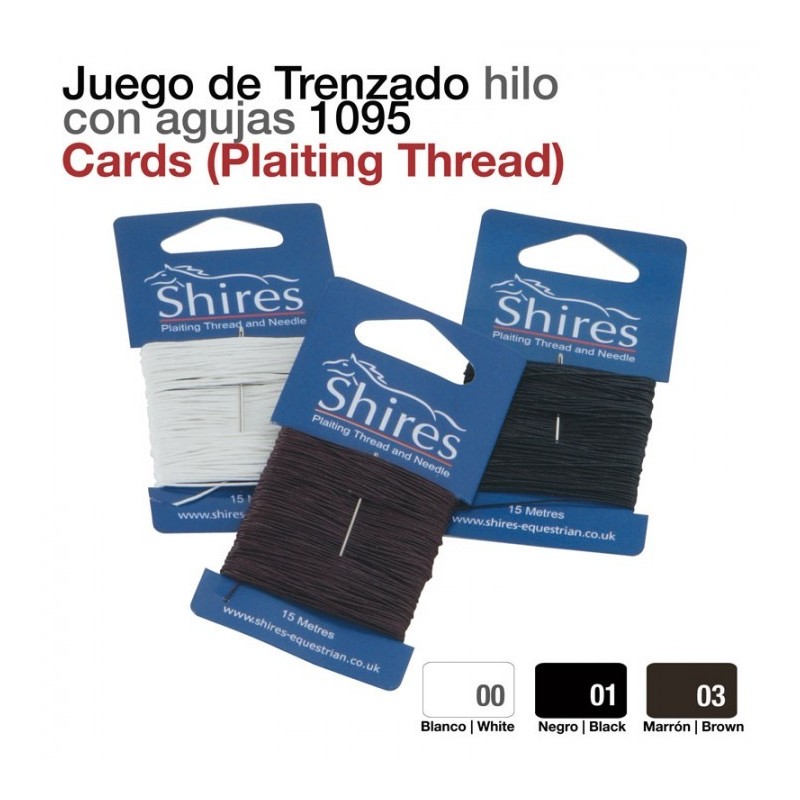 JUEGO DE TRENZADO HILO CON AGUJAS 1095