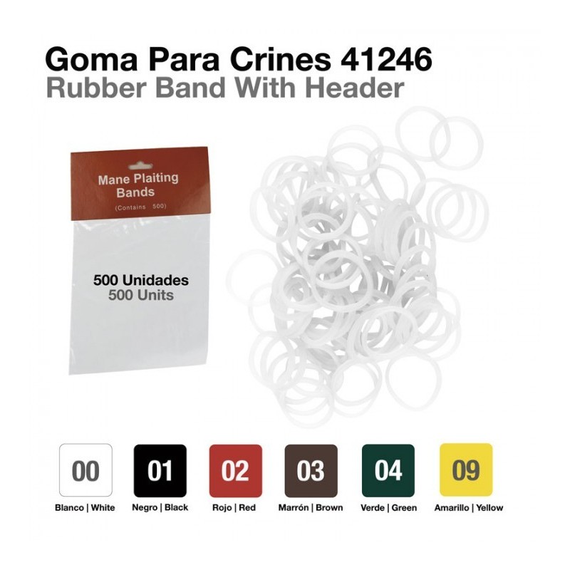 GOMA PARA CRINES 41246