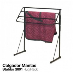 COLGADOR PARA MANTAS STUBBS S891 NEGRO