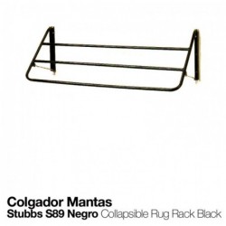 COLGADOR PARA MANTAS STUBBS S89 NEGRO