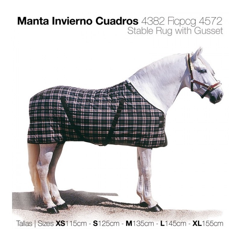 MANTA INVIERNO CUADROS 4382FICPCG4572EN