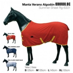 MANTA VERANO ALGODÓN ODORBLOC