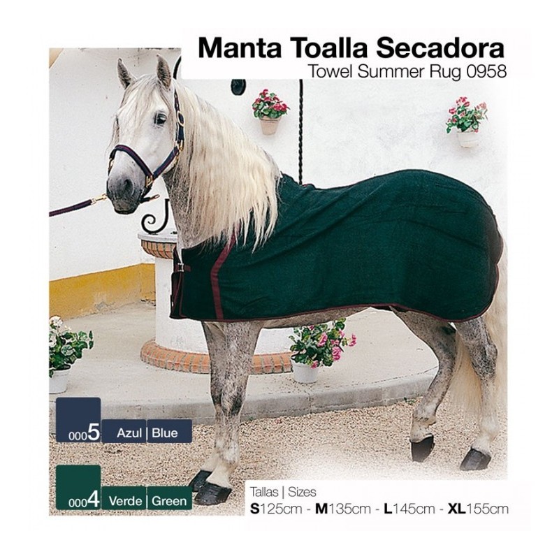 MANTA TOALLA SECADORA