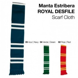 MANTA ESTRIBERA ROYAL DESFILE