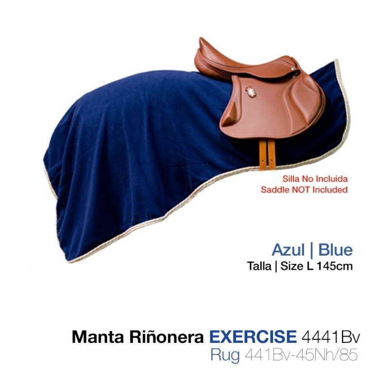 MANTA RIÑONERA EXERCISE 4441BV AZUL L