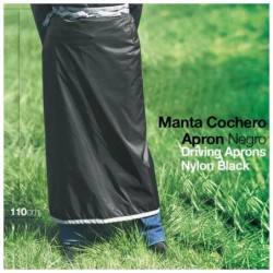 MANTA COCHERO APRON NEGRO