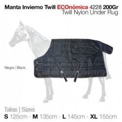 MANTA INVIERNO TWILL ECO.4228 200gr NEGRO