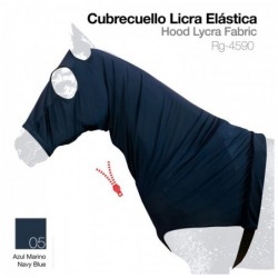 CUBRECUELLO LICRA ELÁSTICA AZUL