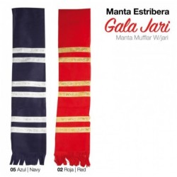 MANTA ESTRIBERA GALA JARI