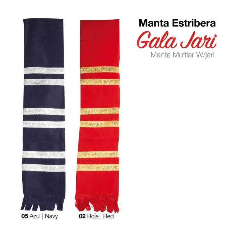 MANTA ESTRIBERA GALA JARI