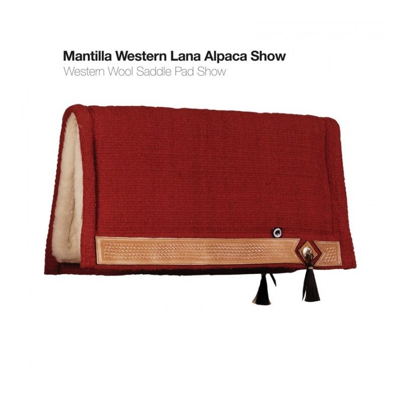 MANTILLA WESTERN LANA ALPACA SHOW SS00066A