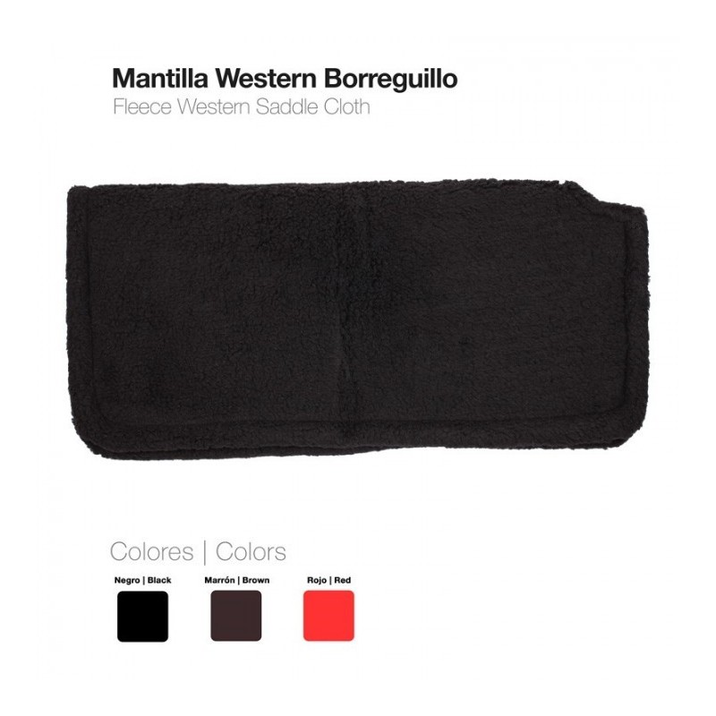 MANTILLA WESTERN BORREGUILLO 1042