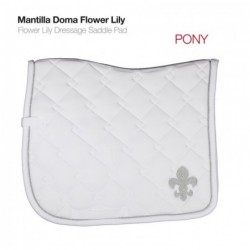 MANTILLA DOMA FLOWER LILY PONY O FULL