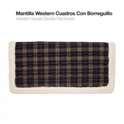 MANTILLA WESTERN CUADROS L980302-B