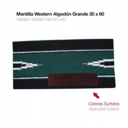 MANTILLA WESTERN ALGODÓN