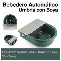 BEBEDERO AUTOMATICO UMBRIA CON BOYA CUBIERTA INOX