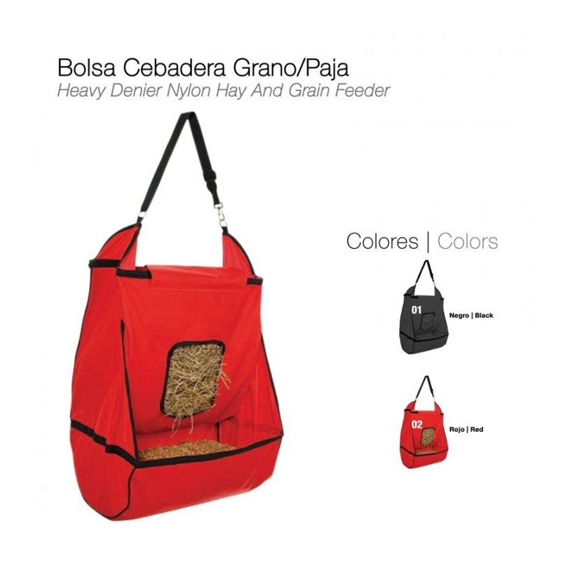 BOLSA CEBADERA GRANO/PAJA 60038