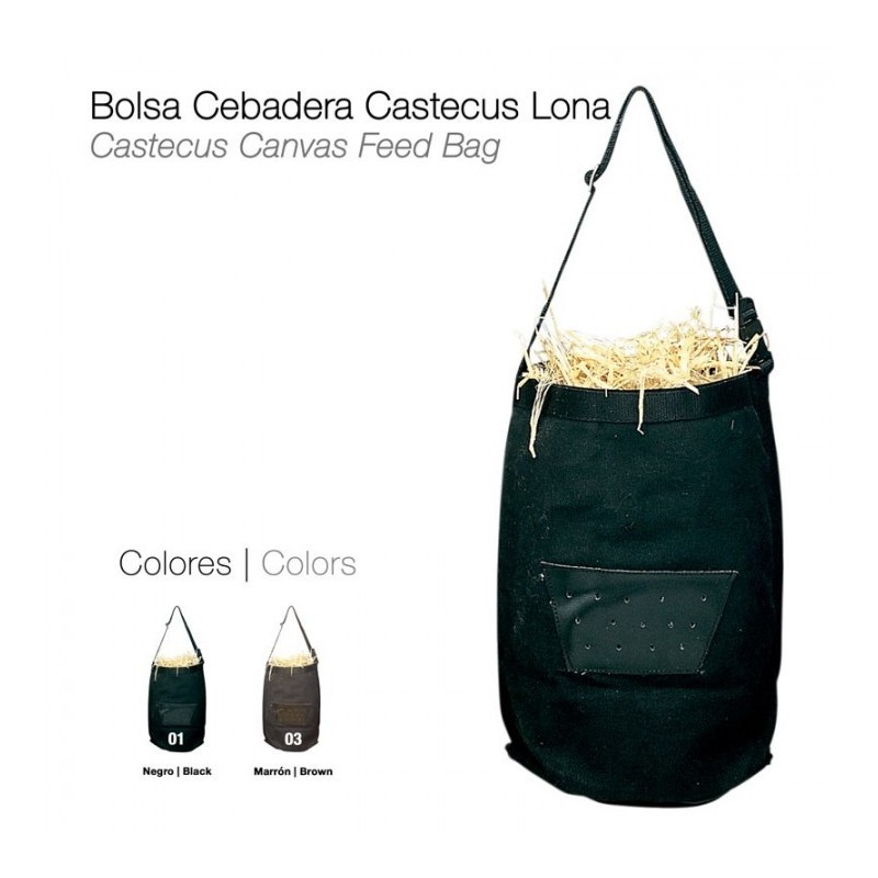 BOLSA CEBADERA CASTECUS LONA