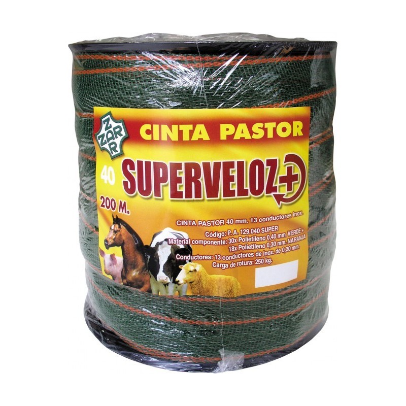 Cinta Conductora Superveloz 40 mm.