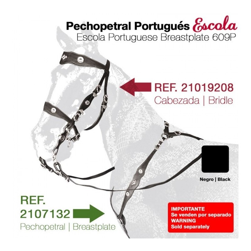 PECHOPETRAL PORTUGUÉS ESCOLA NEGRO