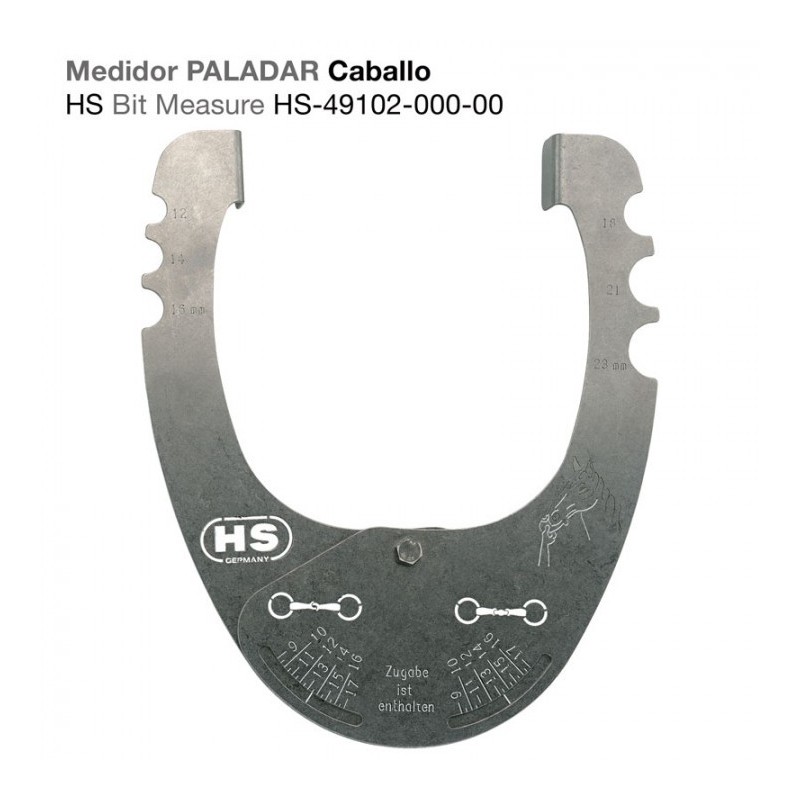 MEDIDOR PALADAR CABALLO SPRENGER HS-49102-000-00