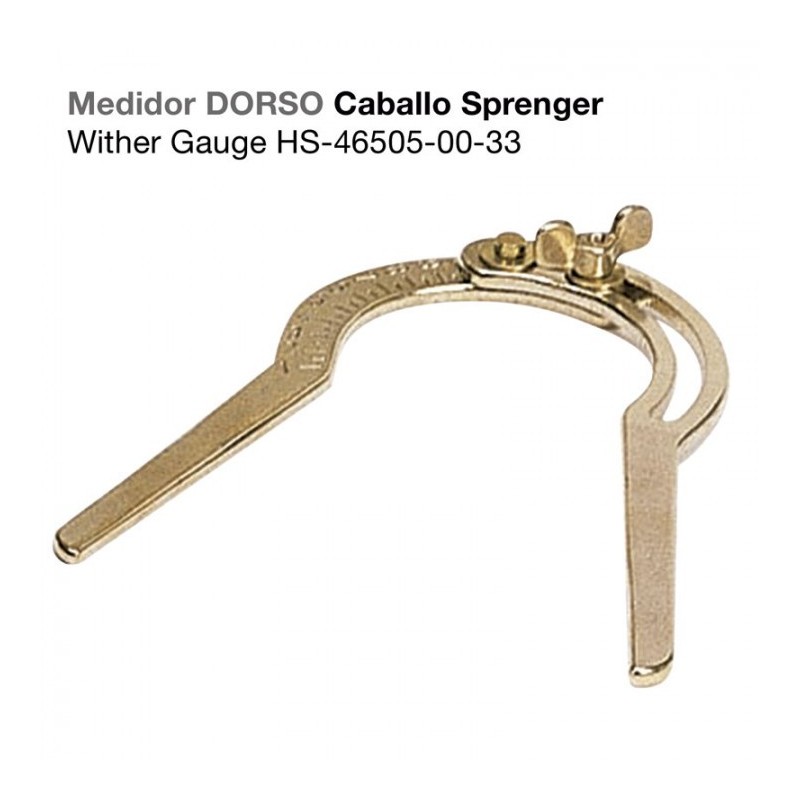 MEDIDOR DORSO CABALLO SPRENGER HS-46505-000-33
