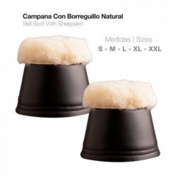 CAMPANA CON BORREGUILLO NATURAL HT0001