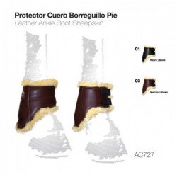 PROTECTOR CUERO BORREGUILLO PIE GP520S