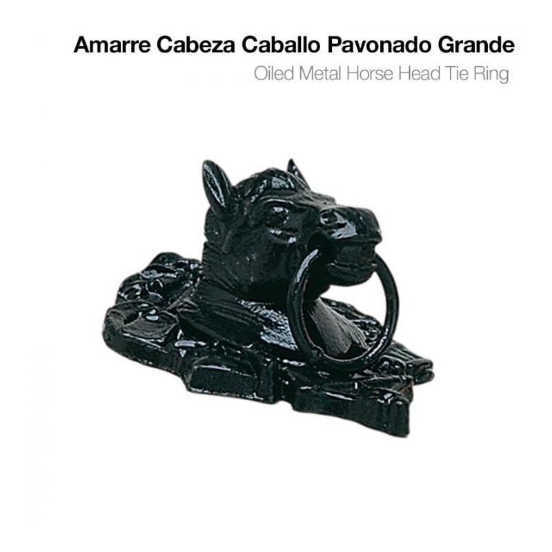 AMARRE CABEZA CABALLO PAVONADO GRANDE