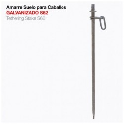 AMARRE SUELO PARA CABALLOS GALVANIZADO S62