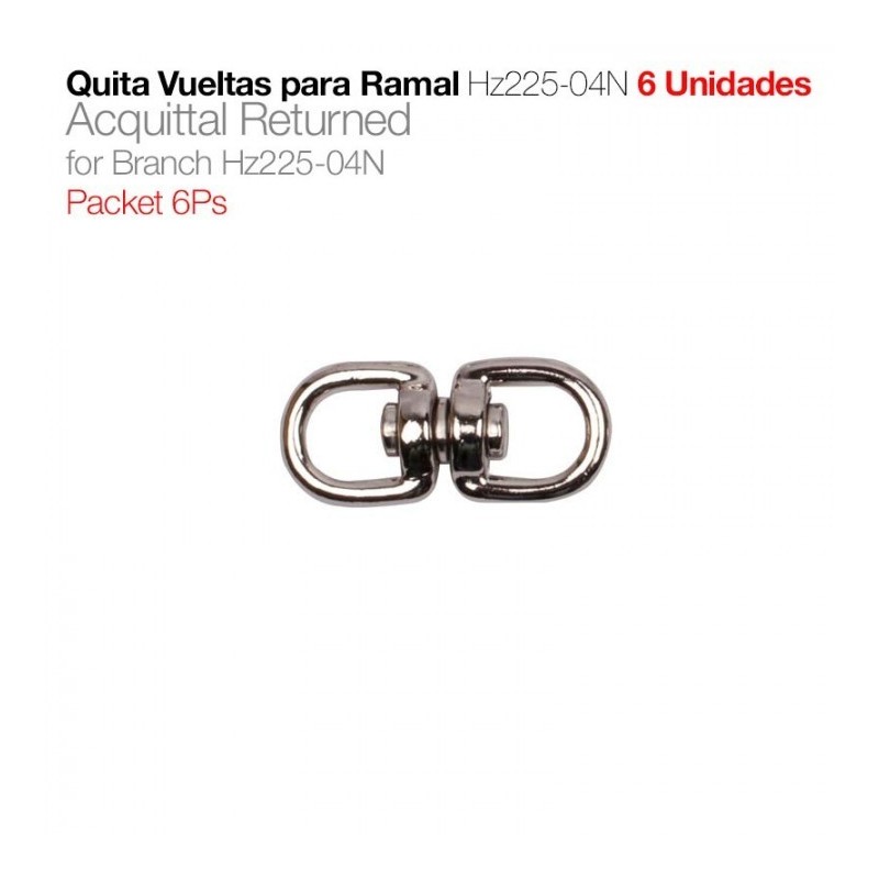 QUITA VUELTAS PARA RAMAL HZ225-04N 6uds