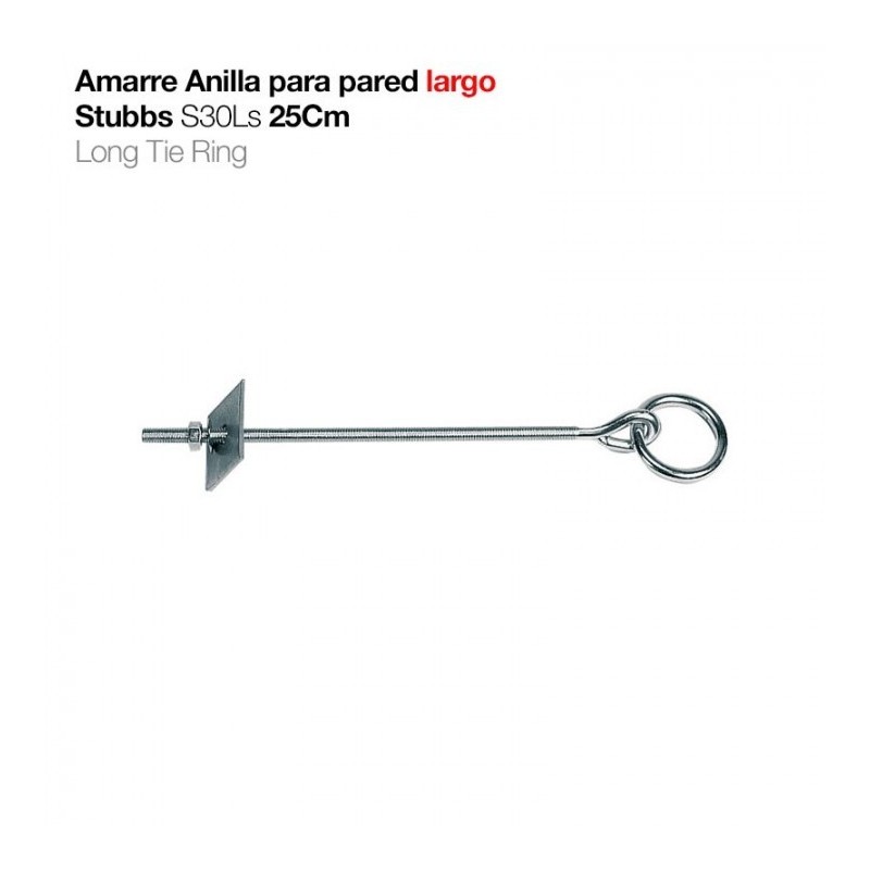 AMARRE ANILLA PARA PARED LARGO STUBBS S30LS 25cm