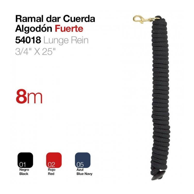 RAMAL DAR CUERDA ALGODÓN FUERTE 54018 8m