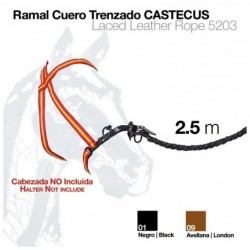 RAMAL CUERO TRENZADO CASTECUS 2.5m