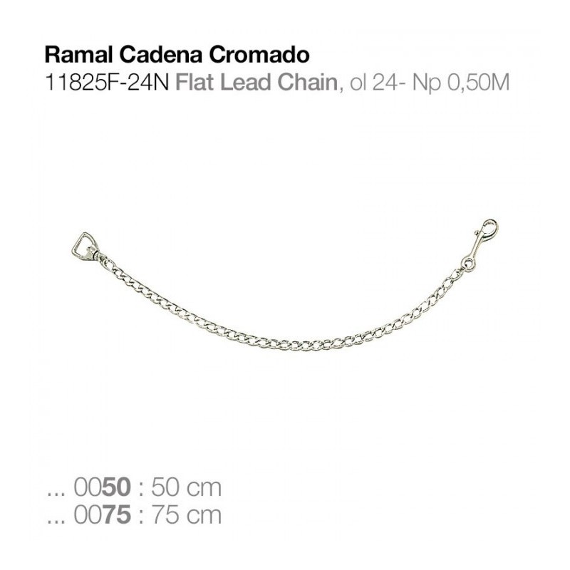 RAMAL CADENA CROMADO 11825F