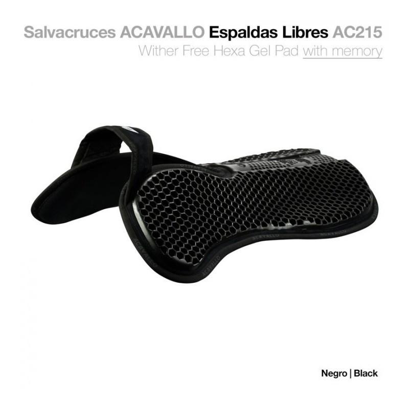 SALVACRUCES ACAVALLO ESPALDAS LIBRES NEGRO AC-215