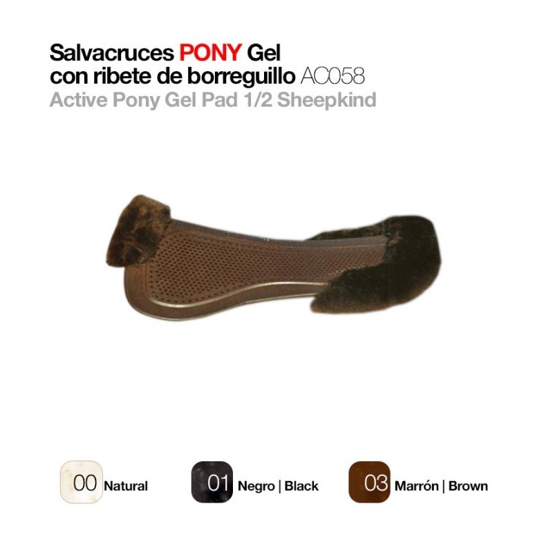 SALVACRUCES PONY GEL R/BORREGUILLO AC058