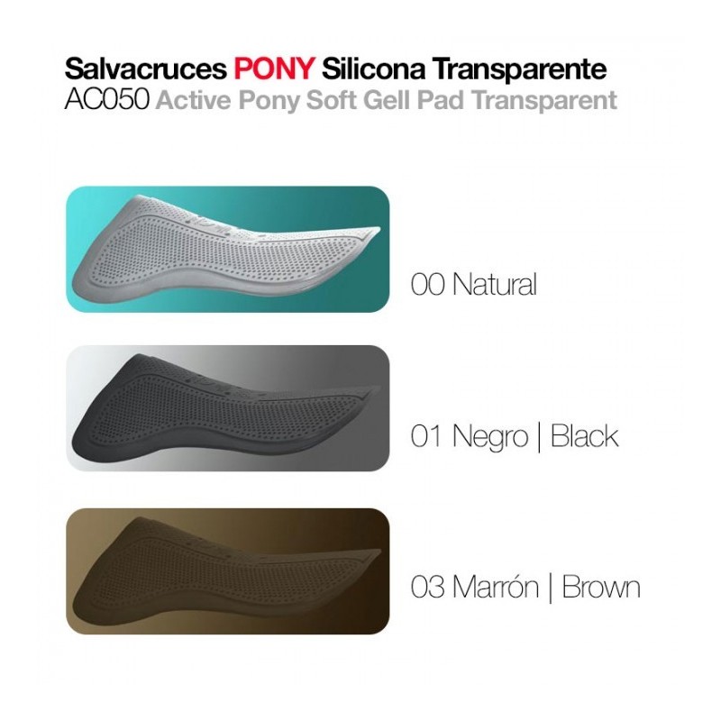 SALVACRUCES PONY SILICONA AC050