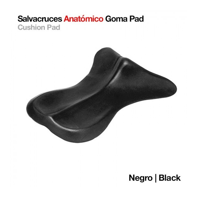 SALVACRUCES ANATÓMICO GOMA PAD NEGRO