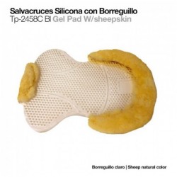 SALVACRUCES SILICONA CON BORREGUILLO TP-2458C BLANCO