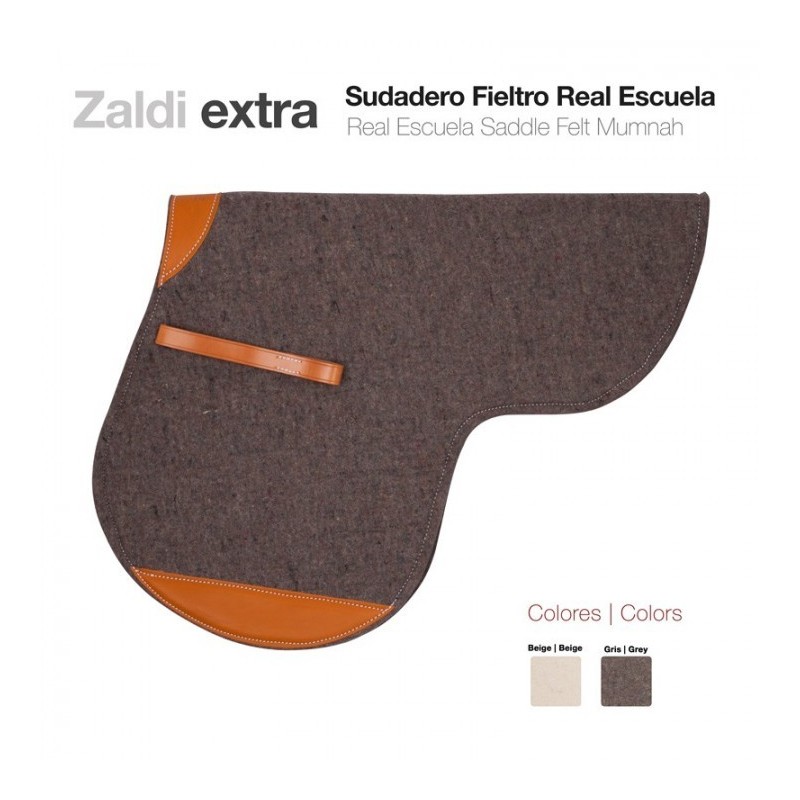 SUDADERO ZALDI EXTRA FIELTRO REAL ESCUELA